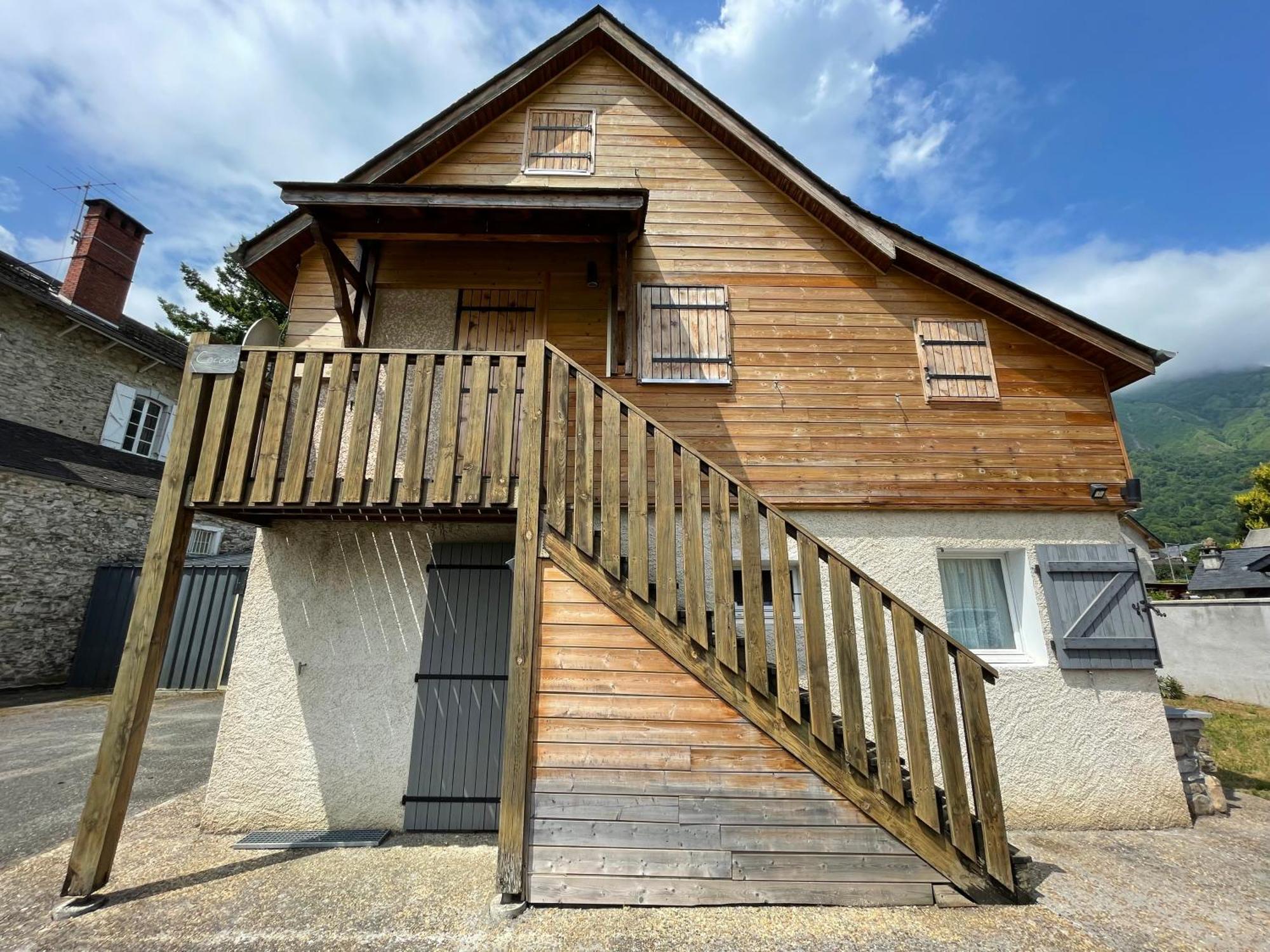 Appartement Cocoon Avec Jardin Et Vue Montagne ラランス エクステリア 写真
